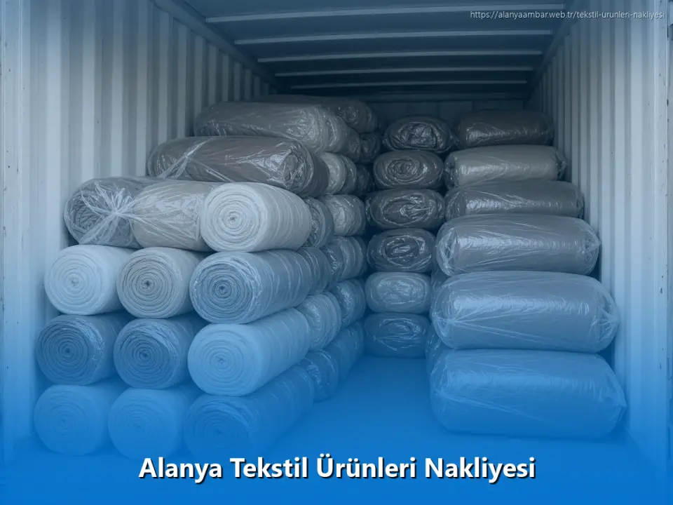 Alanya Tekstil Ürünleri Nakliyesi